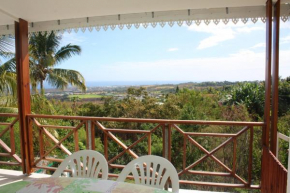 Maison d'une chambre avec vue sur la mer jardin clos et wifi a Saint Paul a 6 km de la plage